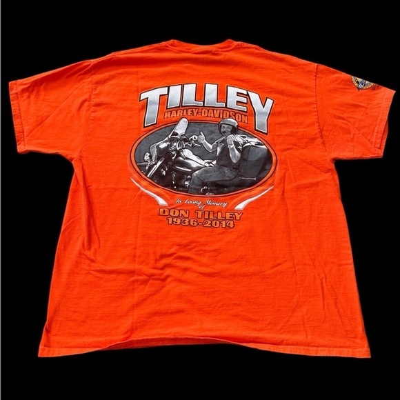 Harley Davidson In Memory Of Don Tilley T Shirt Men Size XL - Picture 2 of 7